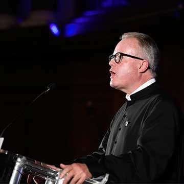 Fr. Ben speaking