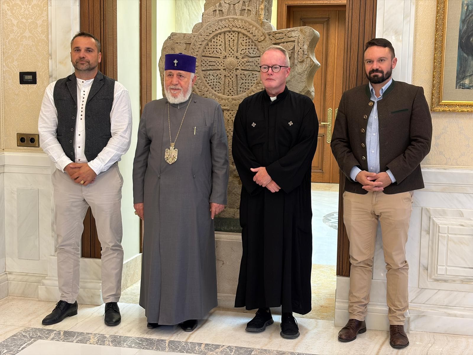 Meeting with the (Armenian) Pope
